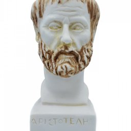 Aristotle greek alabaster bust statue 1