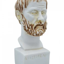 Aristotle greek alabaster bust statue 2