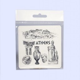 Athens Greece Coaster 1