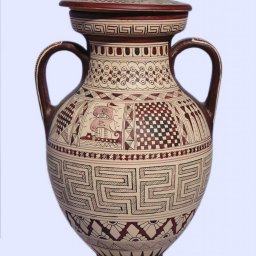 Large Attic amphora with geometric decoration 2