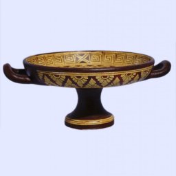 Geometric kylix with greek trireme 2