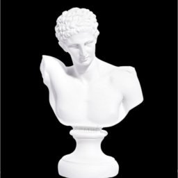 Hermes alabaster bust statue 1