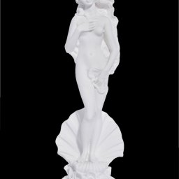 Aphrodite on a shell small greek alabaster statue 1