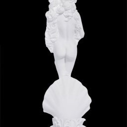 Aphrodite on a shell small greek alabaster statue 2